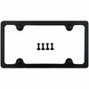 Custom Accessories Frame License Black 92502